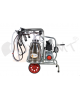 EMT. Aparat de muls vaci 2 posturi cu 2 bidoane din inox 30 litrii EMT 2+2S30